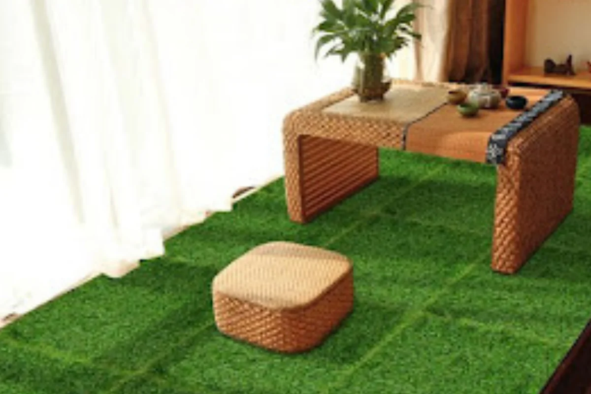 Futbol sahası çim halı uygulaması, spor kompleksi kullanımına uygundur.