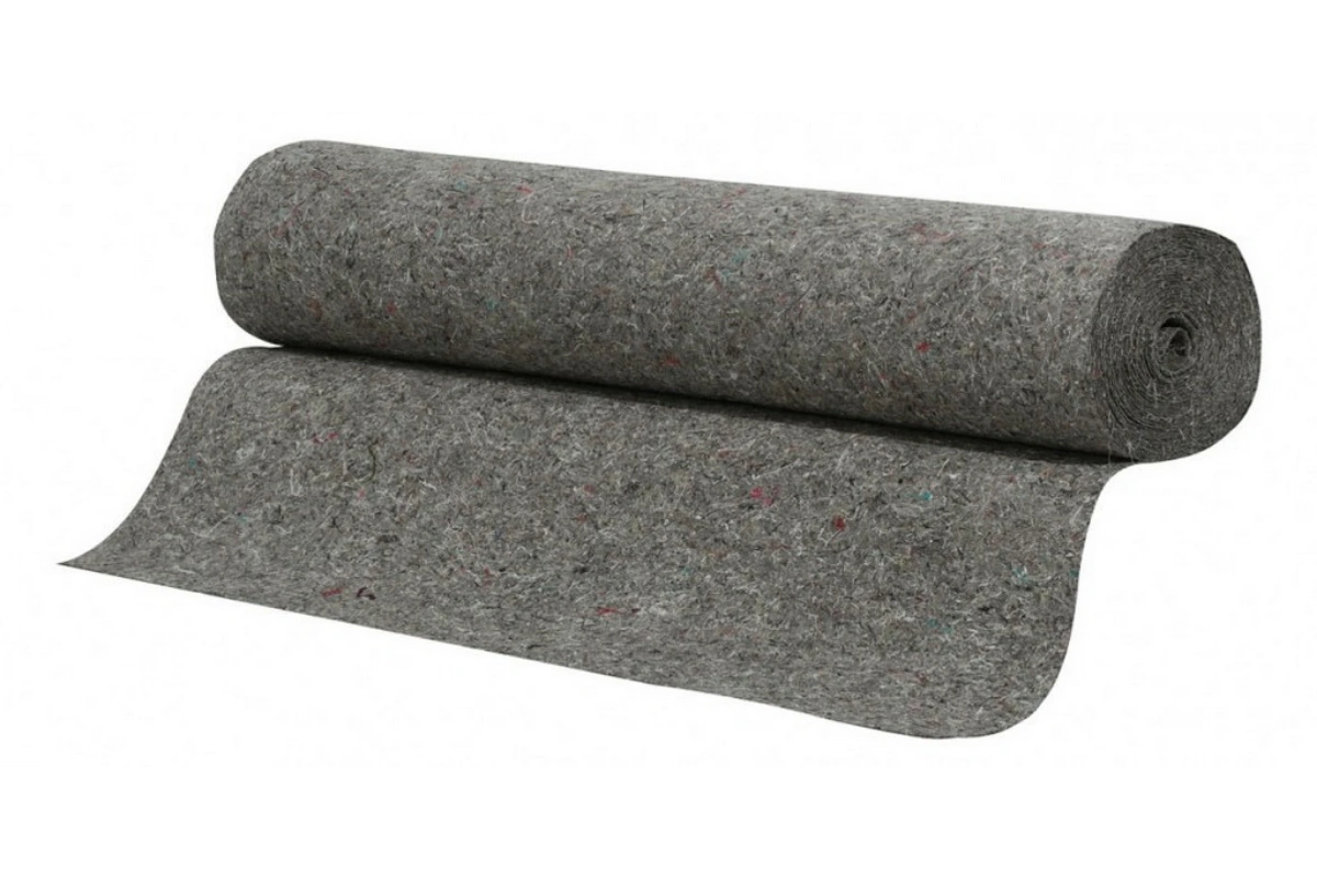 Halı altı keçe genel görünümü, ses izolasyon çözümü sağlar.