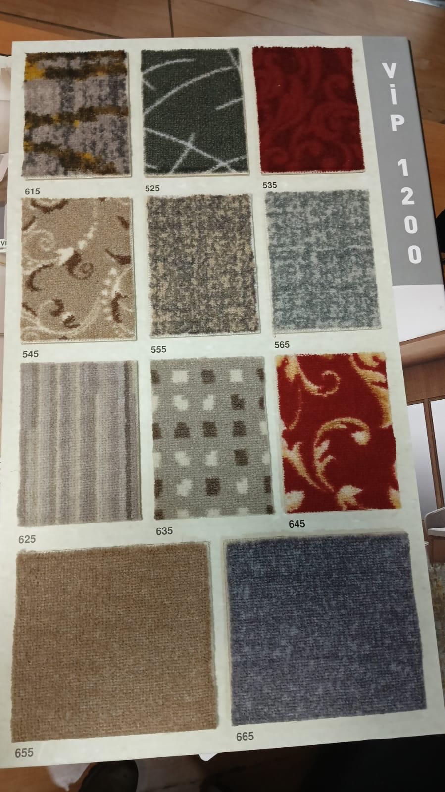 Halıfleks desen seçenekleri, geniş renk ve desen yelpazesi.